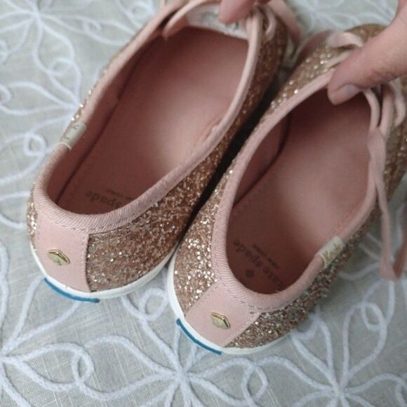 Keds X Kate Spade New York Glitter Sneakers Size 8.5 - Picture 13 of 15